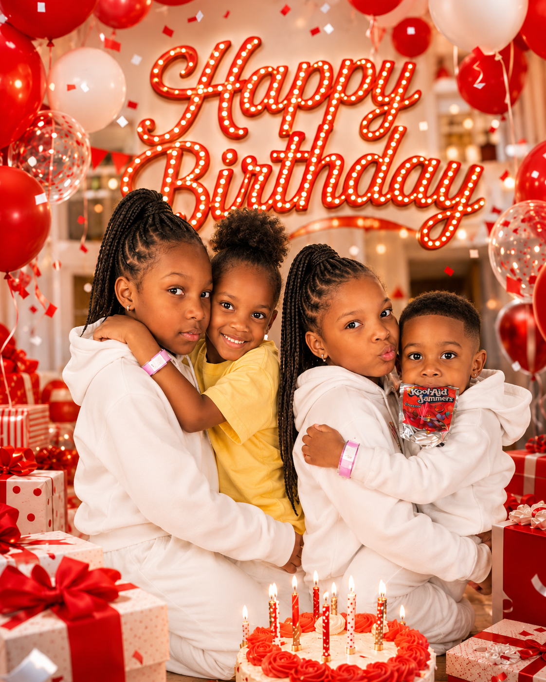 Kids Happy Birthday celebration