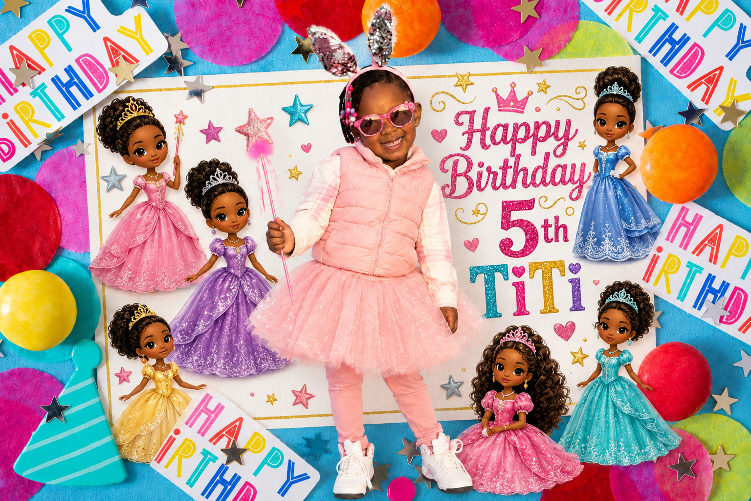 TiTi's 5th princess birthday