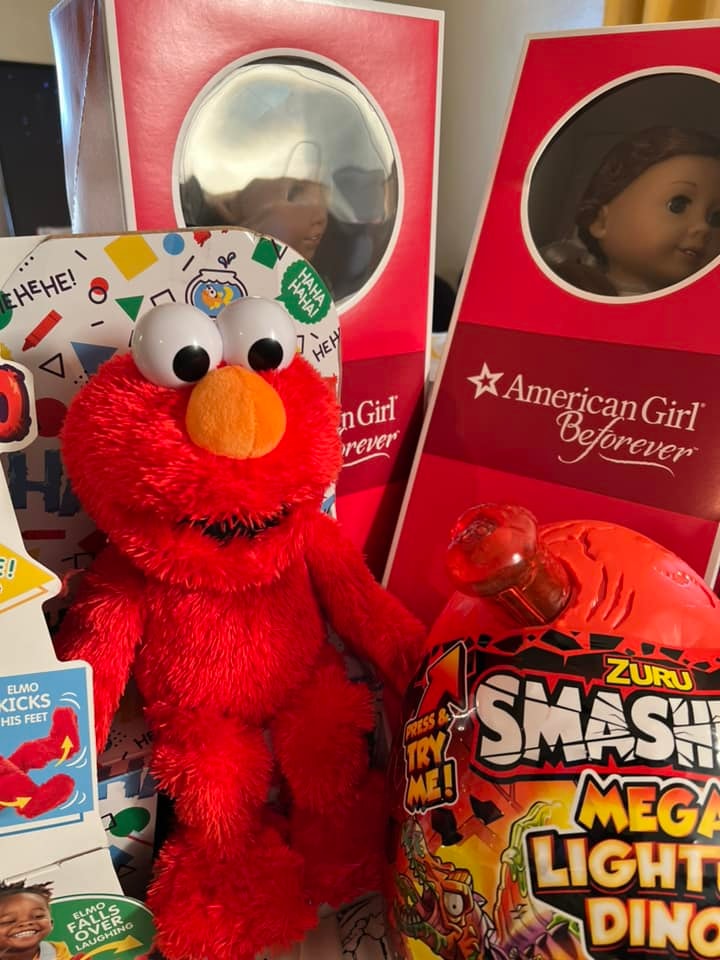 MDLAYAFS Inc. — holiday gifts and toys collected for the Annual Holiday Initiative